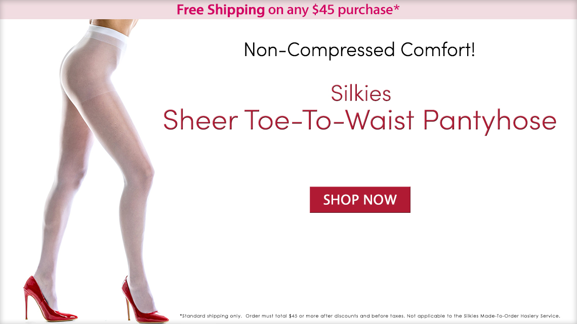 Silkies Sheer Toe-To-Waist Pantyhose